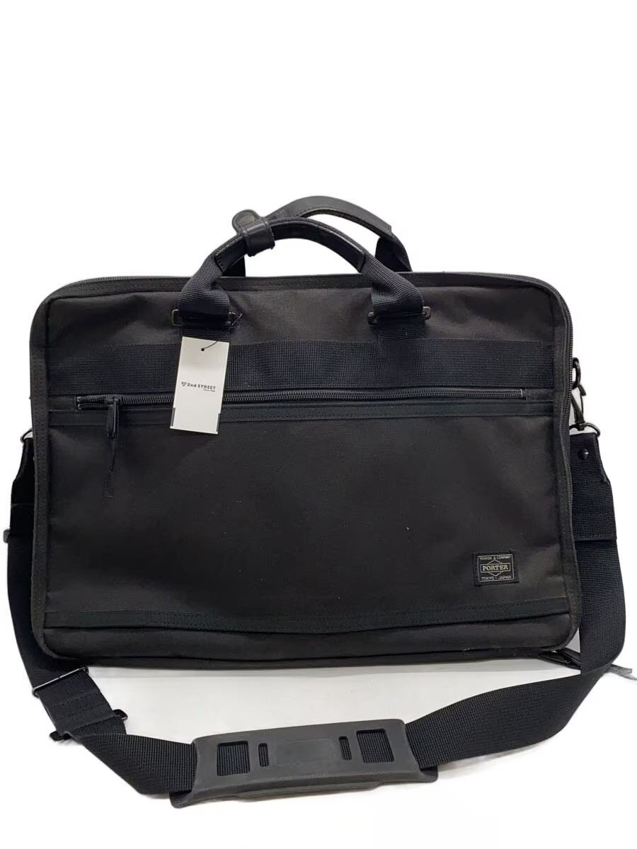 PORTER CLIP 2way Briefcase Nylon BLK