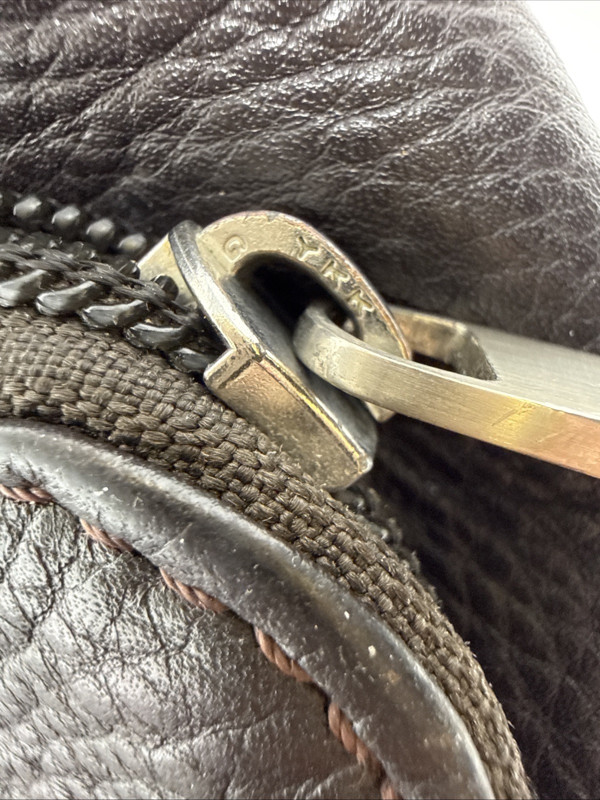 Bosca Utili-Kit Leather Toiletry Bag Vintage *see Photos