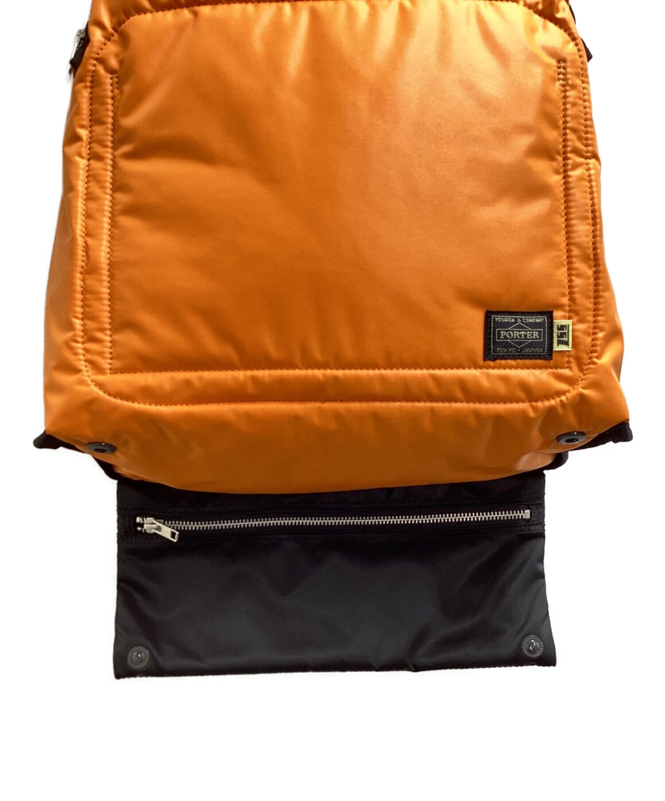 PORTER SSZ Tanker Day Pack Backpack Orange Nylon Japan Men Exterior Pocket 45cm