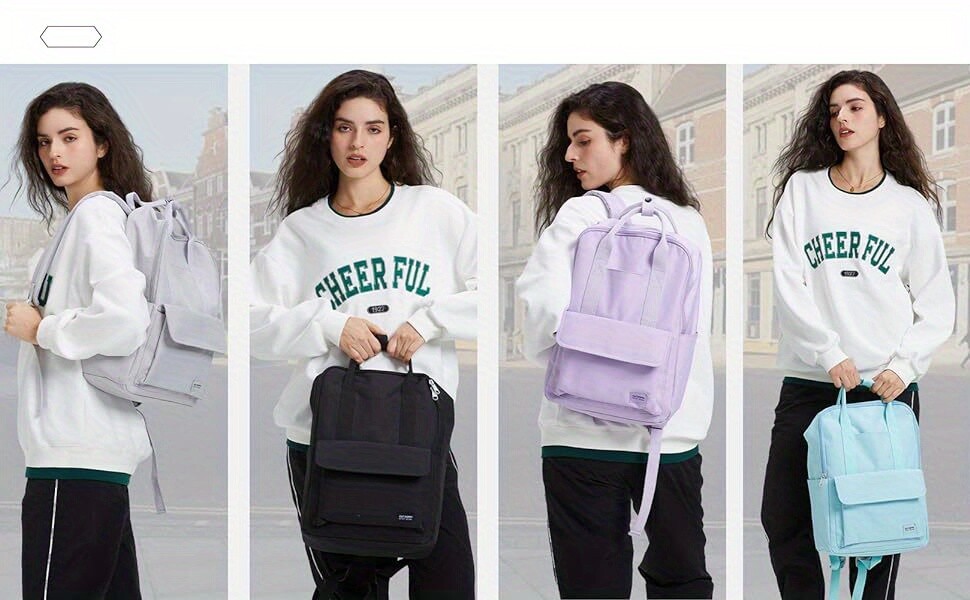 1pc Laptop Backpack for Work, School, Travel Backpack