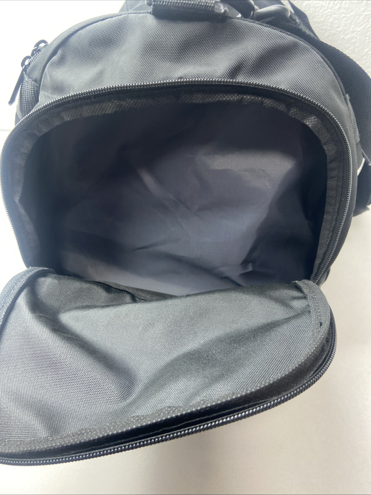 Adidas Athletic Duffel Bag ~ Medium ~ Black & White ~ 18”x 11”x 9”