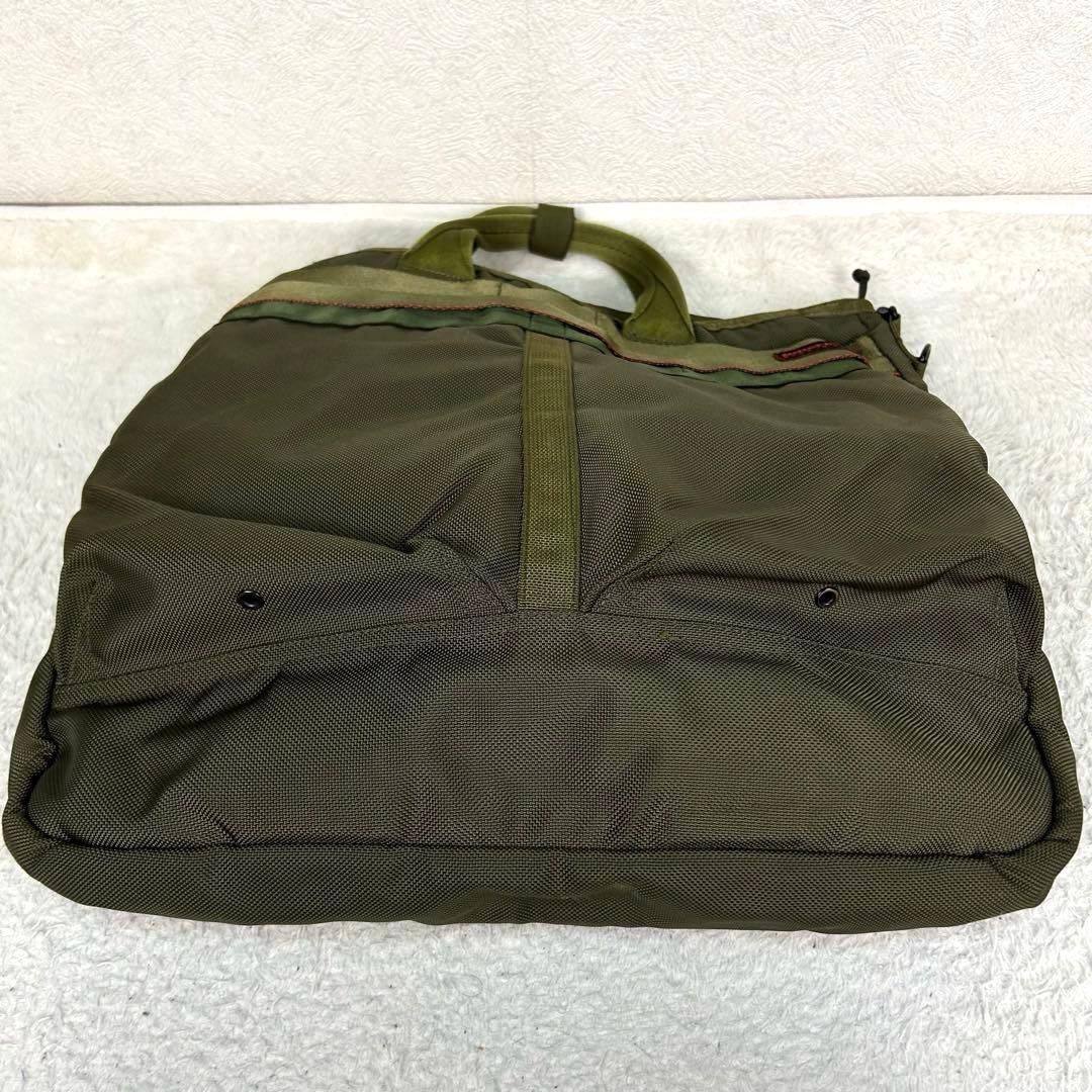 BRIEFING USA Made 2WAY Helmet Bag Ranger Green Ballistic Nylon Military Style