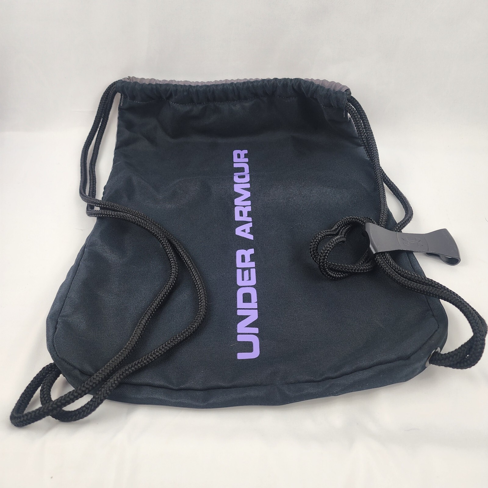 Under Armour Purple sackpack drawstring backpack with drawstring holder Gray