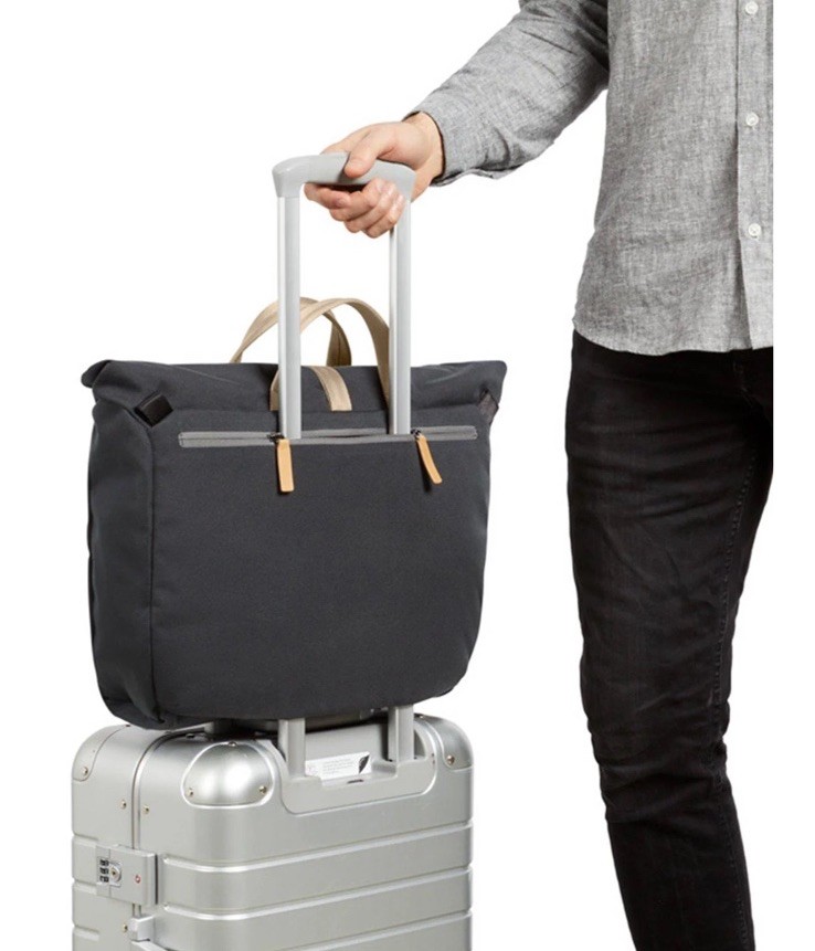 Bellroy System Work Bag Shoulder Roll Top Work Laptop Messenger Charcoal 16L