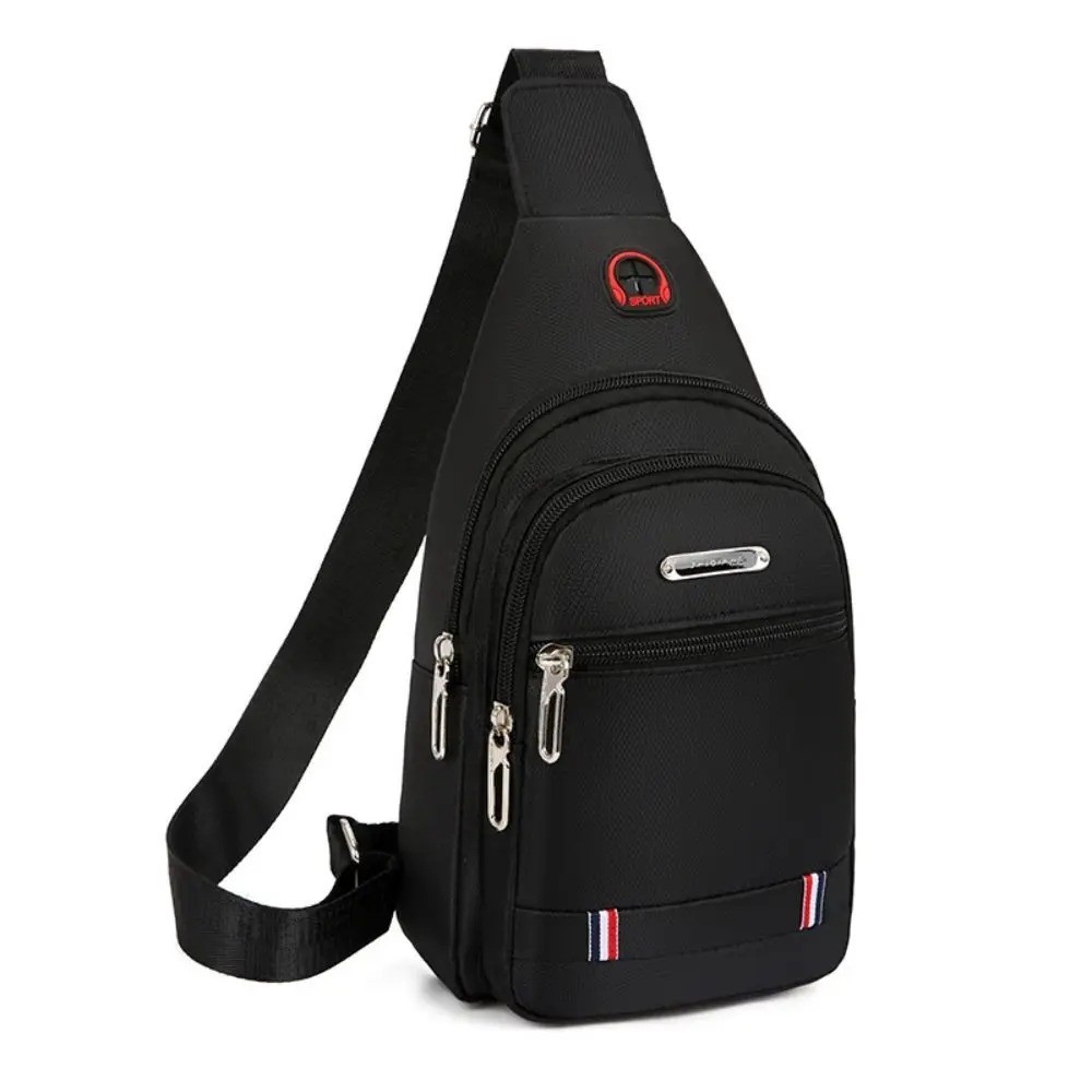 Shoulder Bag Male 3 Zipper Bag Black Grey Brown Men Messenger Bags New Rectangle