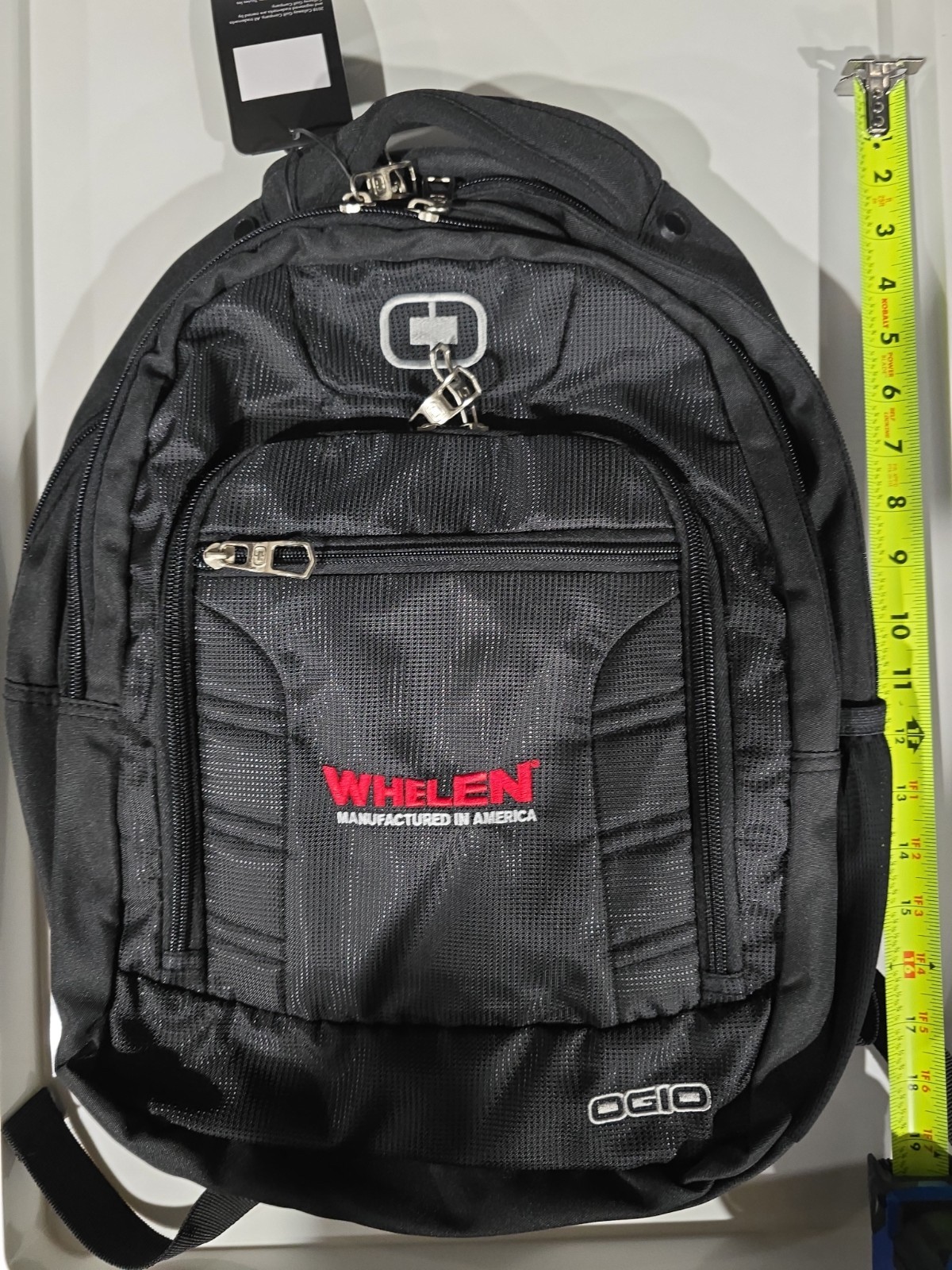 OGIO Squadron Backpack Black Laptop Carparment Travel Bag New with Logo