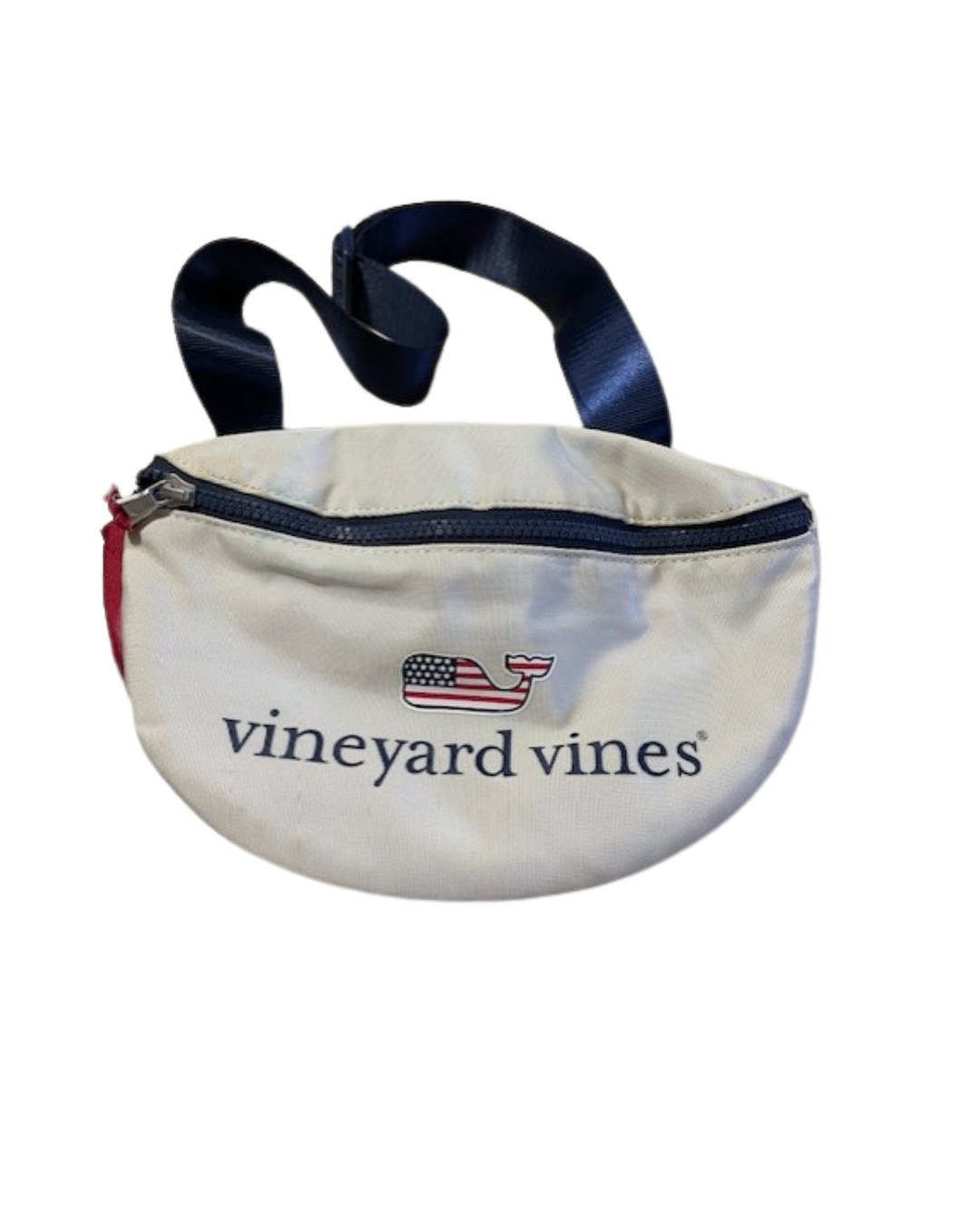 Vineyard Vines Fanny Pack – US Flag Whale 4th Of July