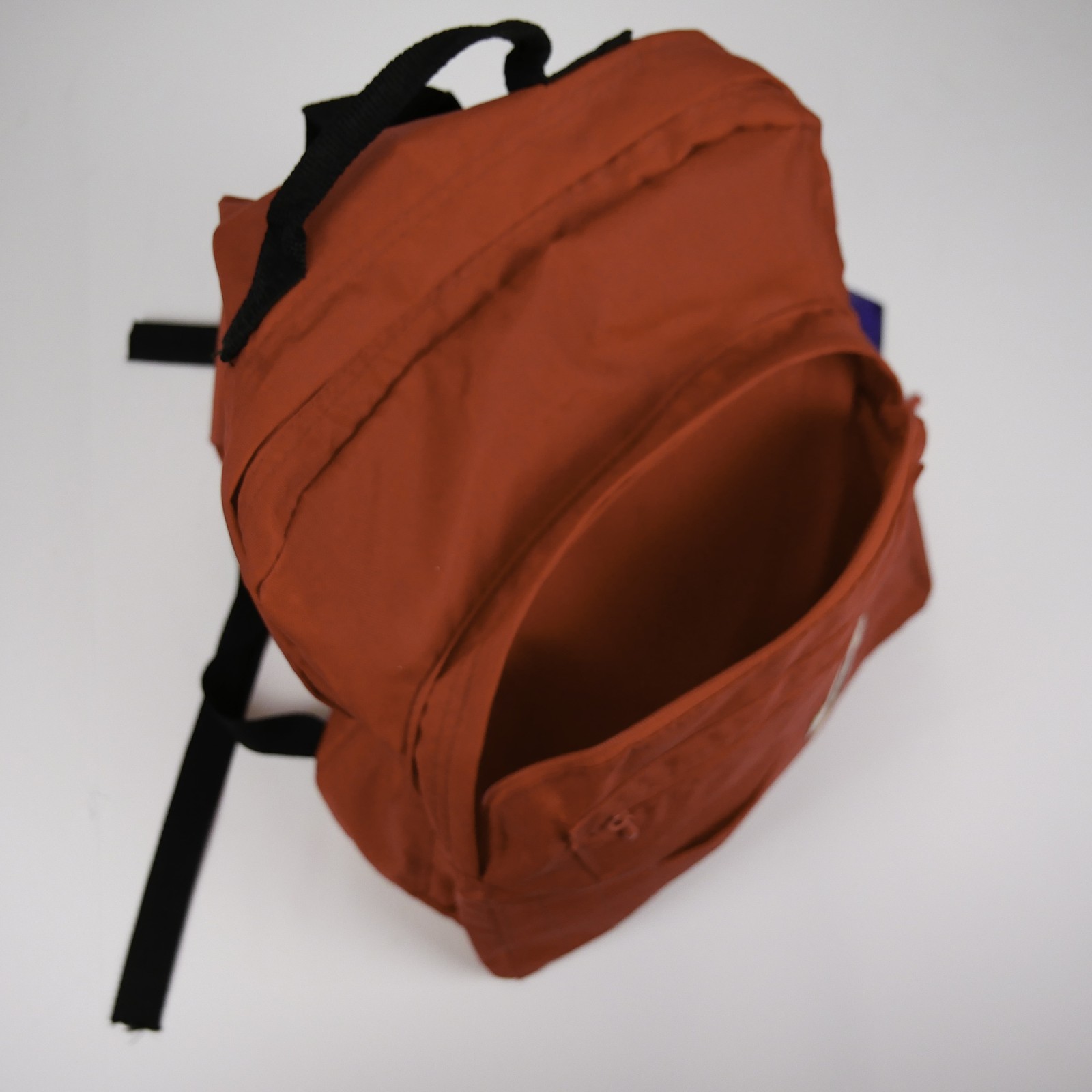 Nike Backpack Mens One Size Rust Red Classic School Bag Logo Patch New Italy