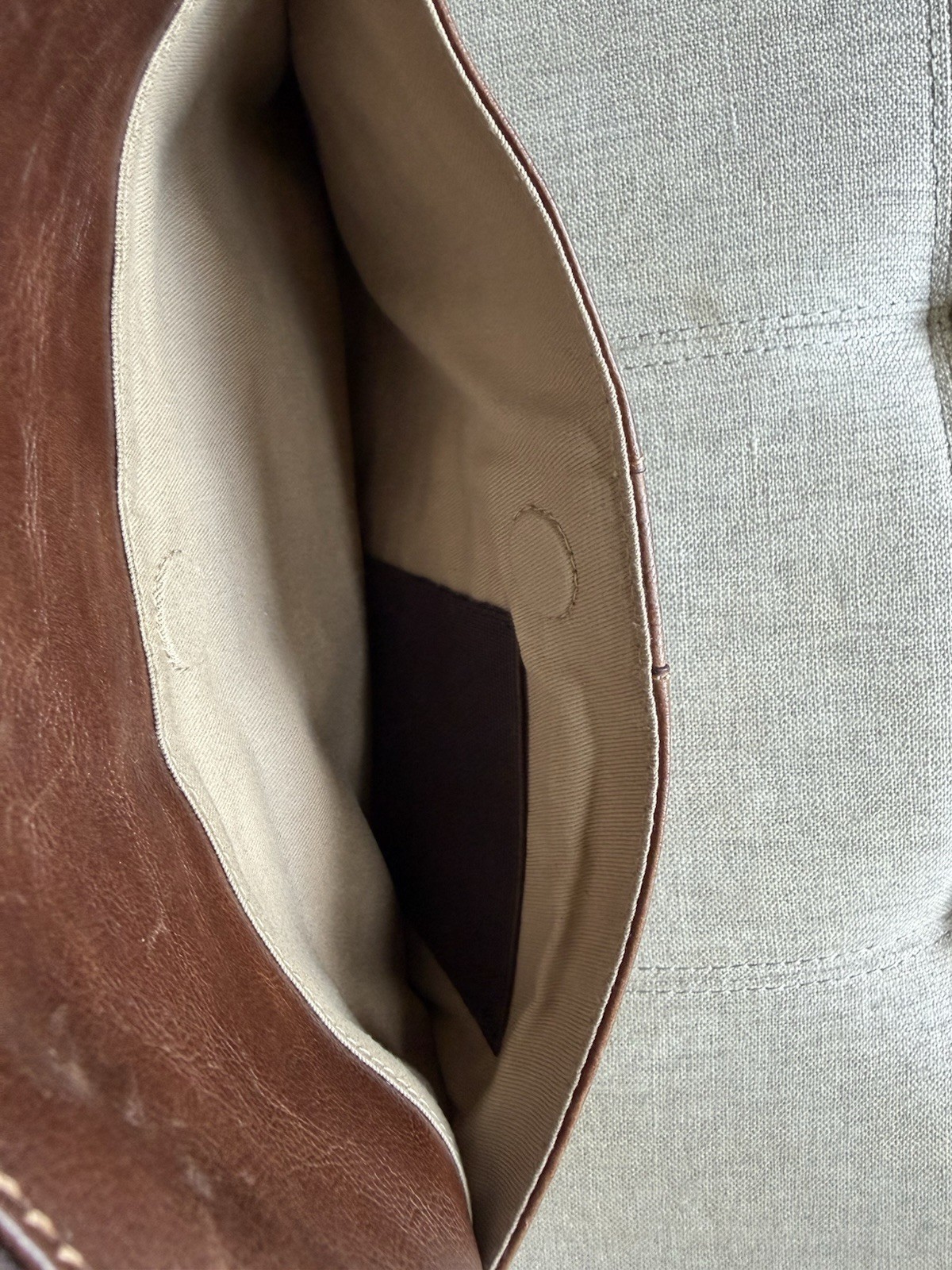 Bocconi Garth Leather Brief Size Medium