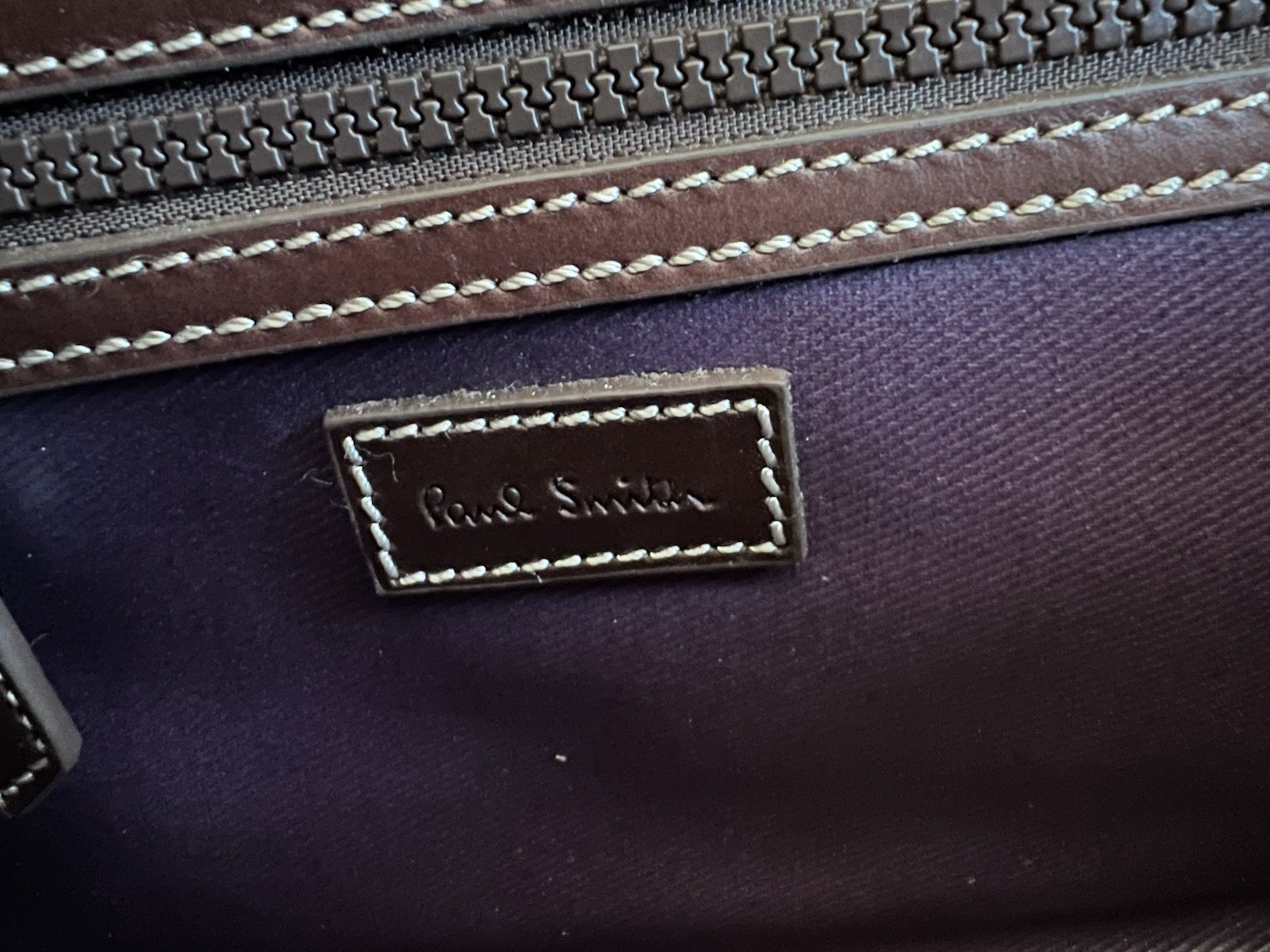 Paul Smith /Rapha Condor Sharp LE Mini Cooper Canvas Leather Wash Dopp Kit Bag