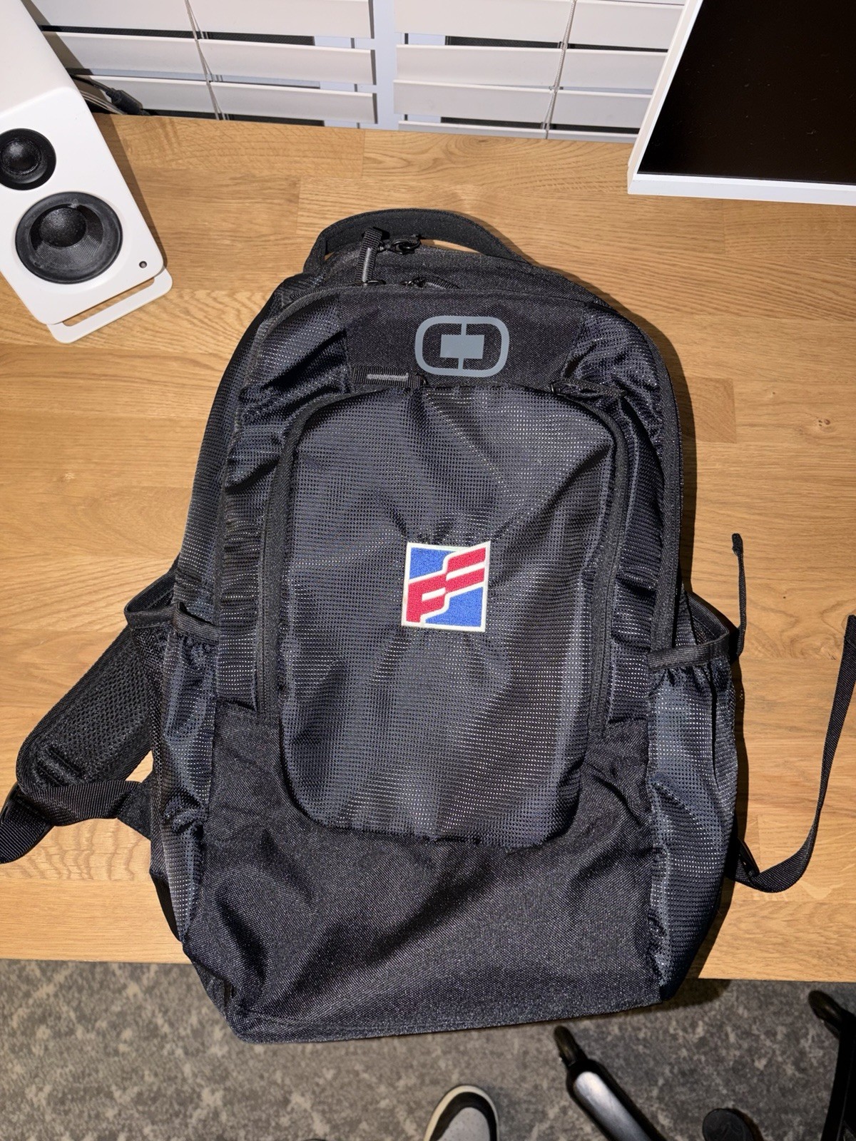 OGIO Black First Citizens Bank Logo Backpack
