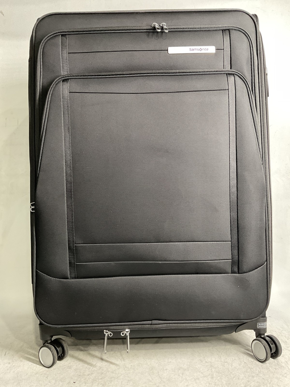 Samsonite UpLIFT Lightweight Softside Expandable Luggage Black Large Checked U1