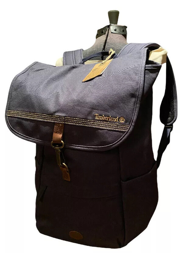 Timberland Men’s 24-Liter Roll Top Dark Sapphire Backpack A1CJ1