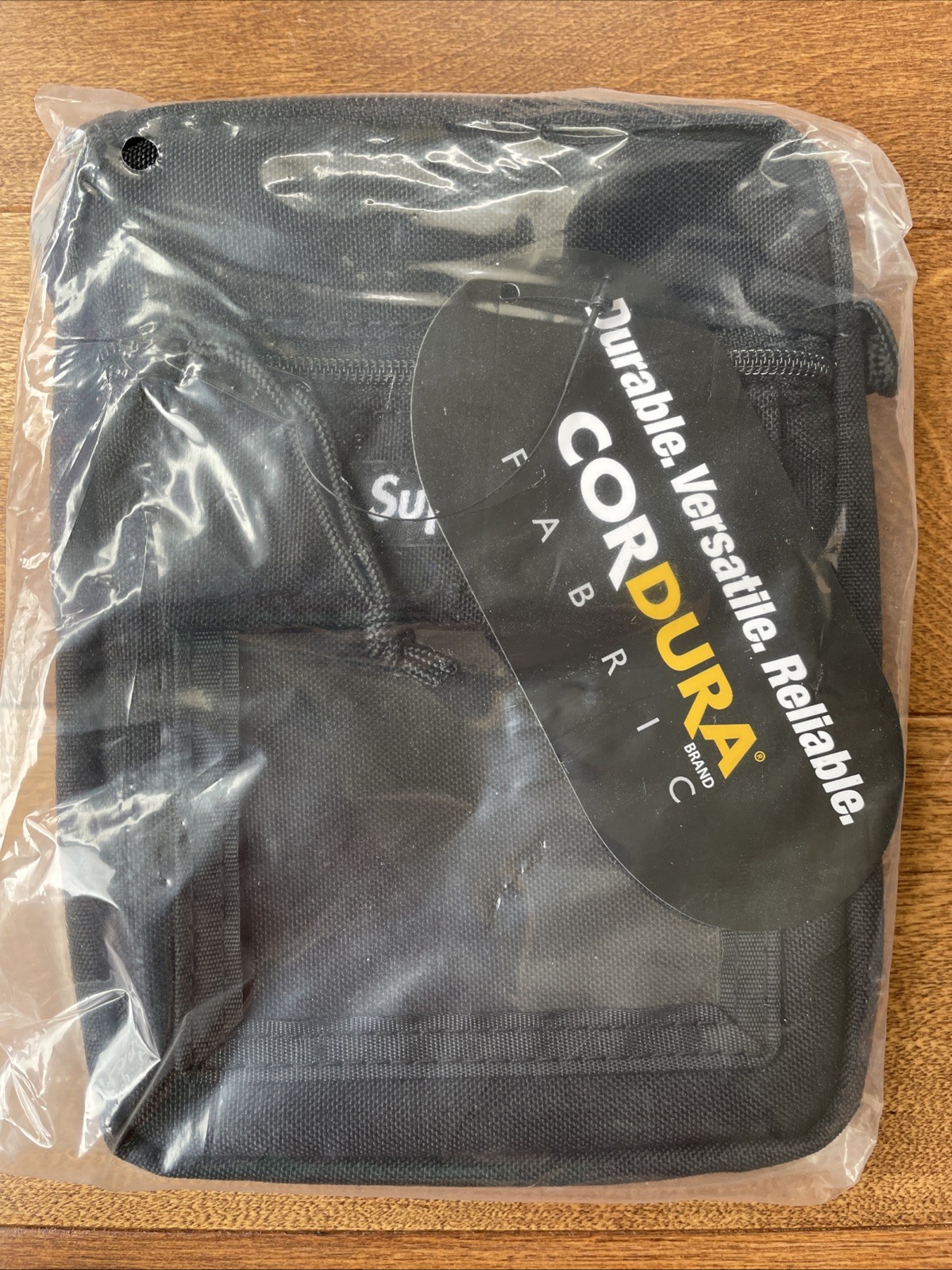 🔥 SUPREME SS19 UTILITY POUCH BLACK BOX LOGO Brand New