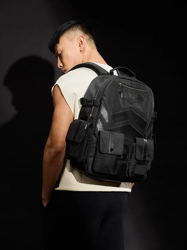 Batman Stealth Black Backpack Utility Gear Bag Limited Edition Travel/Laptop Bag