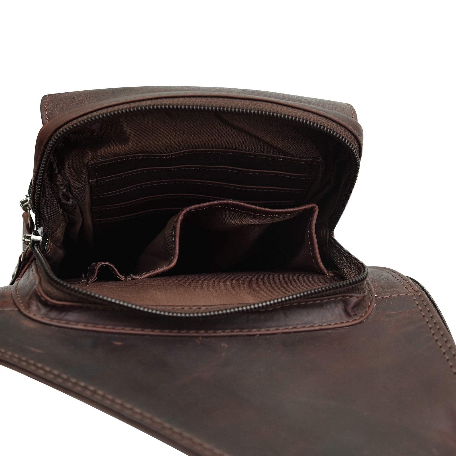 Cenzoni Fashions Men’s Genuine Leather Sling Crossbody Bag OPL15