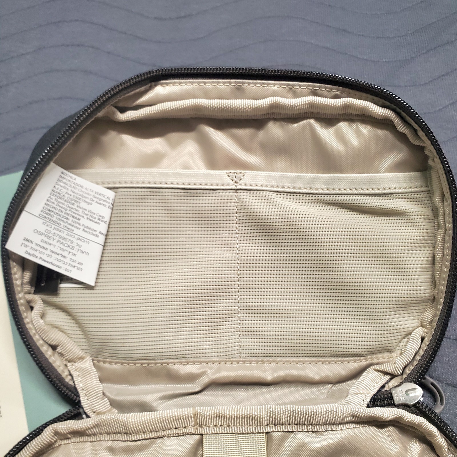 Osprey Daylite Powerhouse Tech Organizer Pouch Case Black BNWT Nutanix Corporate