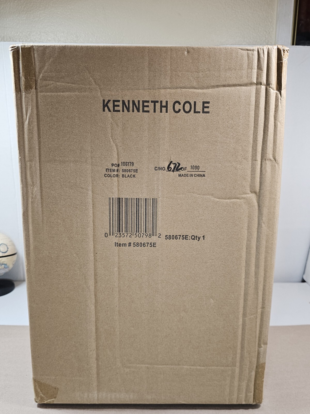 Kenneth Cole Reaction Manhattan Messenger Backpack Black 16″ Laptop $200 Retail