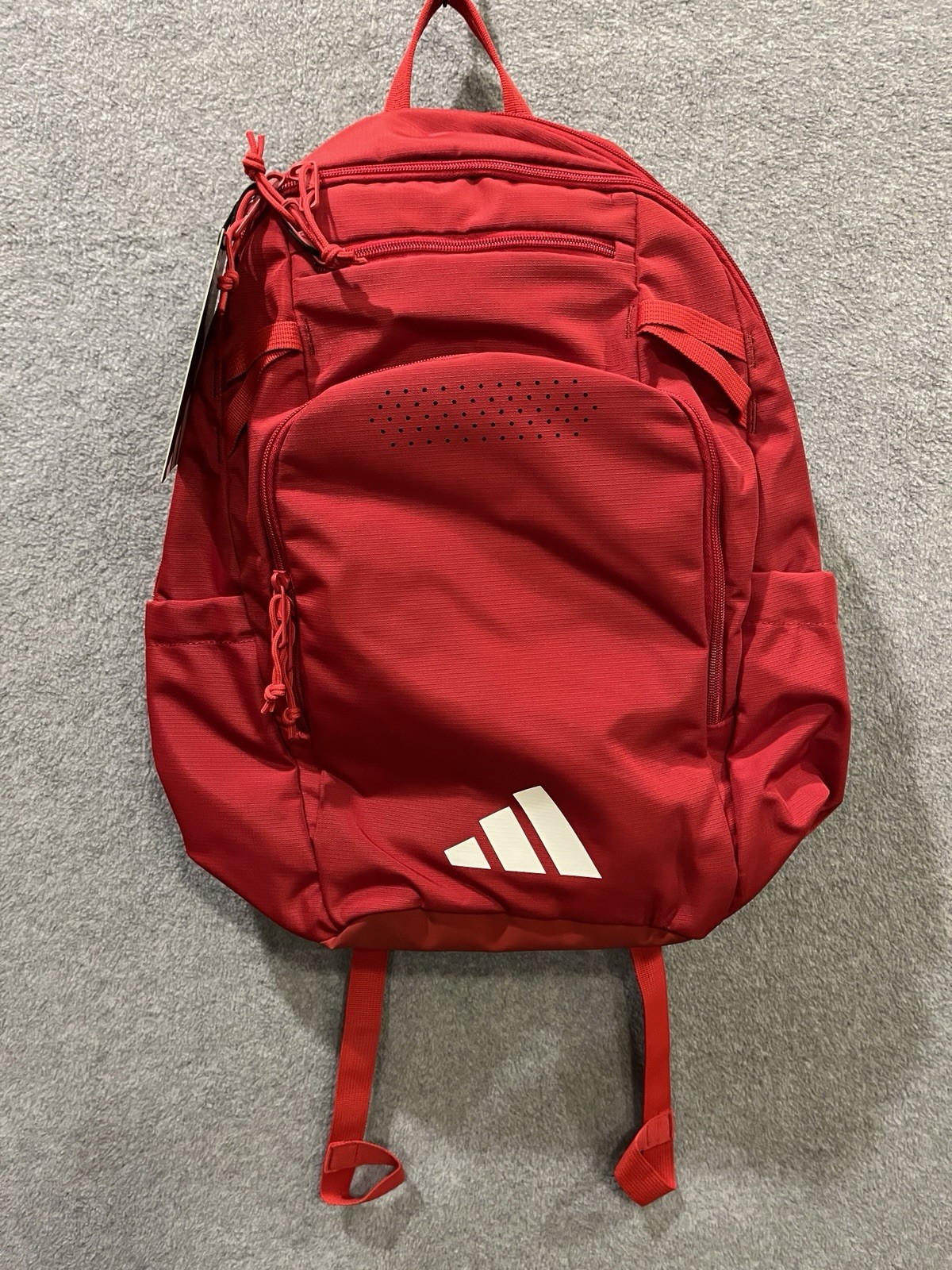 Adidas Defender 5 All Red Backpack Brand New With Tag Sports Backpack School New