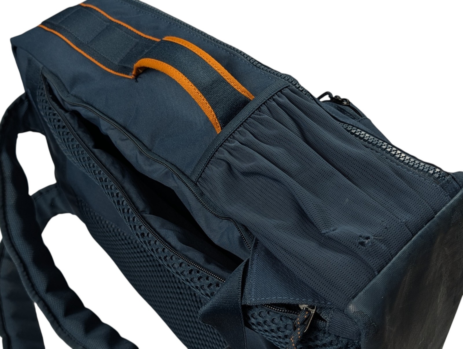 *READ* Nike Utility Elite 19″ Backpack Blue/Orange Rugged Bag Padded Air Straps