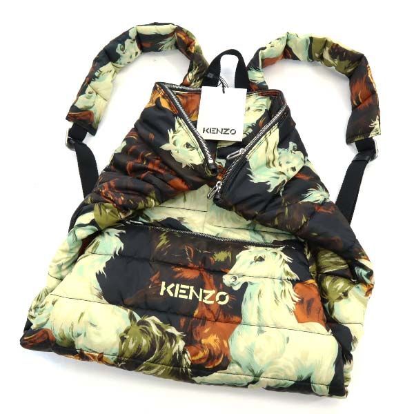 unused KENZO 21AW kenzomania 2WAY FA65SA003F23 Overall handle quilting Day p…