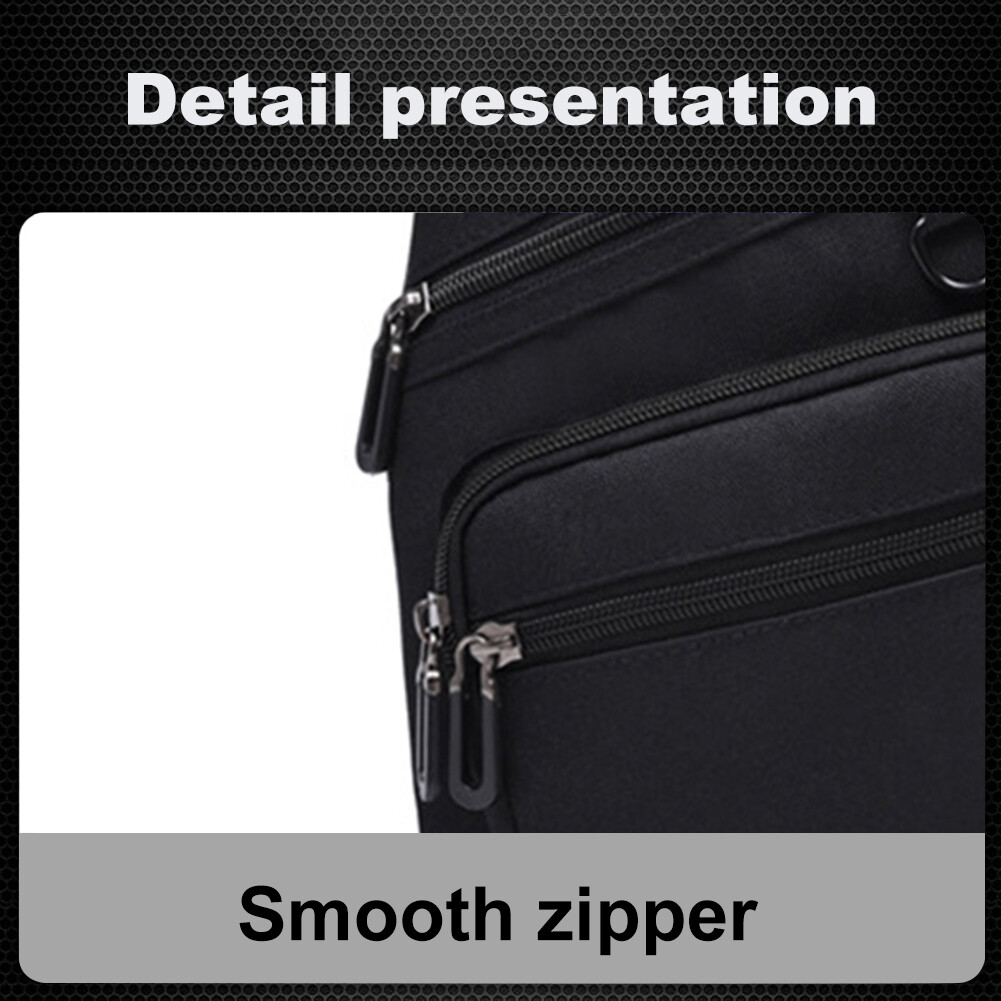 Waterproof Personal Shoulder Anti Theft Pocket Bag Men Portable Travel Casual US