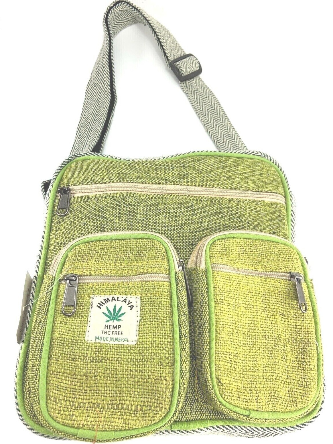 Natural Hemp THC Free Unisex Shoulder Crossbody bag