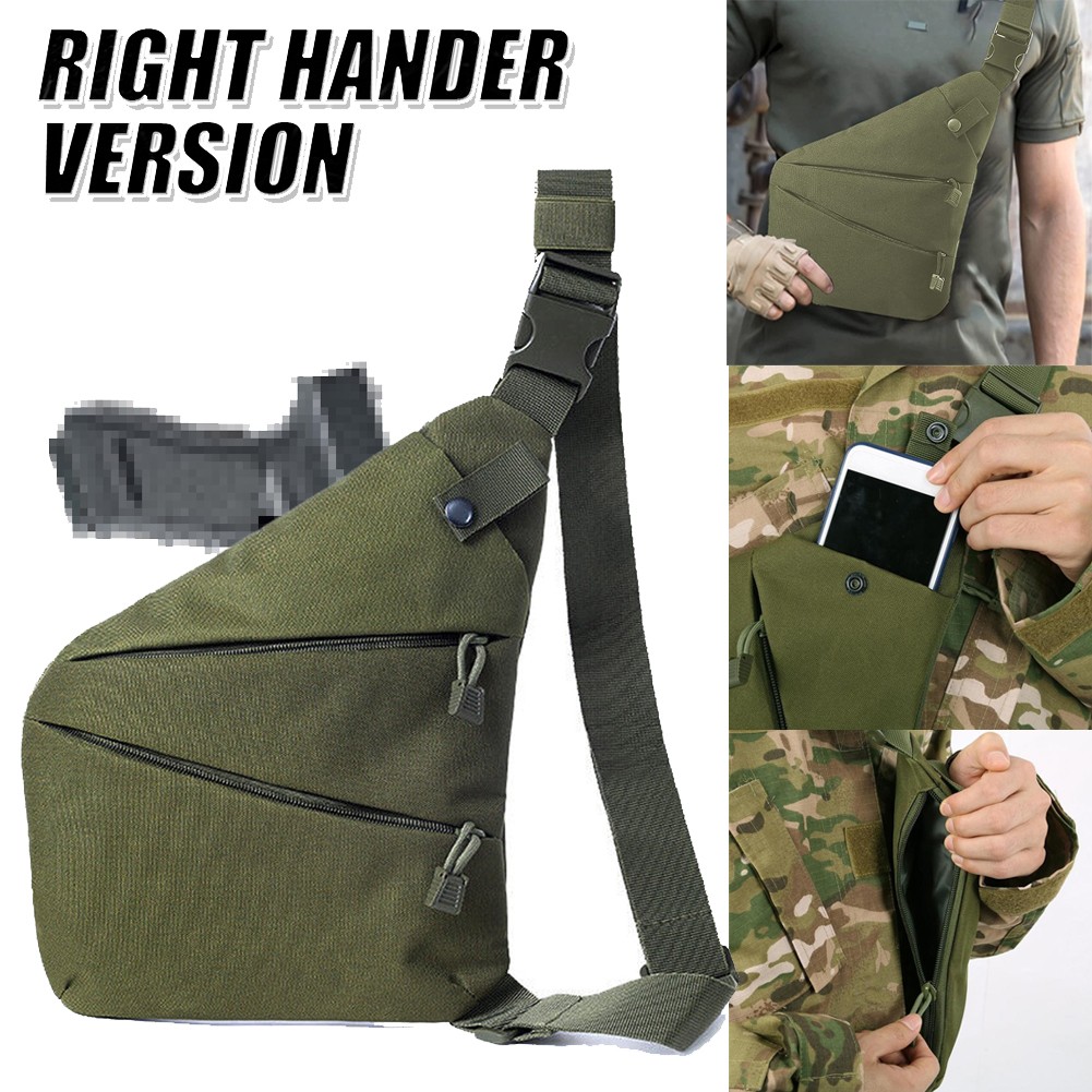 Waterproof Personal Shoulder Anti Theft Pocket Bag Men Portable Travel Casual