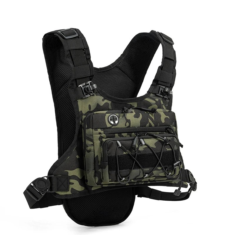 Running Chest Pack Outdoor Sport Vest Backpack Pouch Camping Men Women