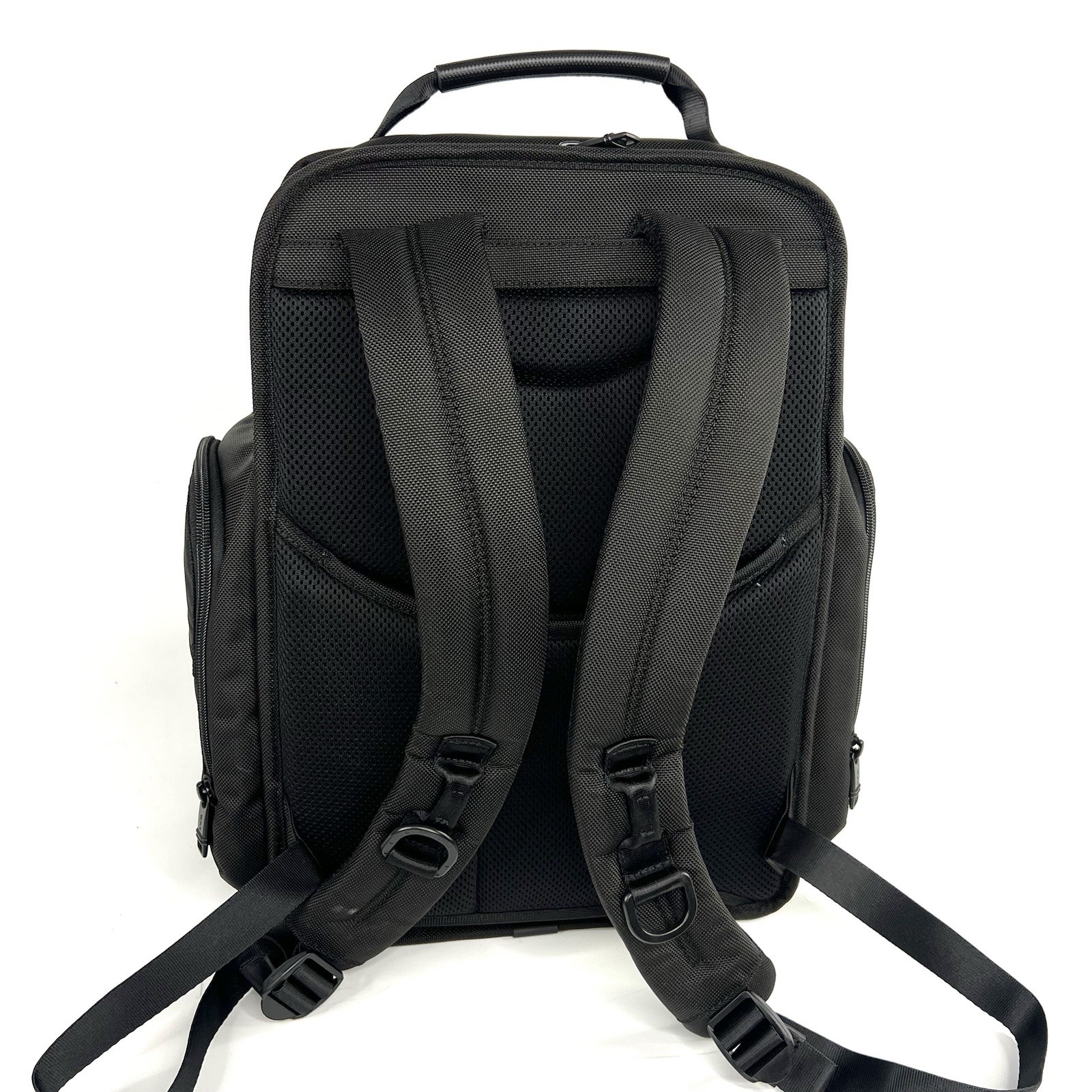 TUMI Alpha 3 Brief Pack Black Ballistic Nylon Work and Travel Backpack