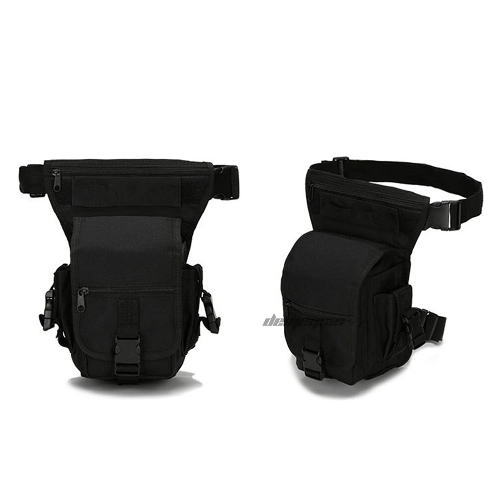 Tactical Drop Leg Pouch Thigh Bag Military Men Waist Bag For Hiking Horse Riding