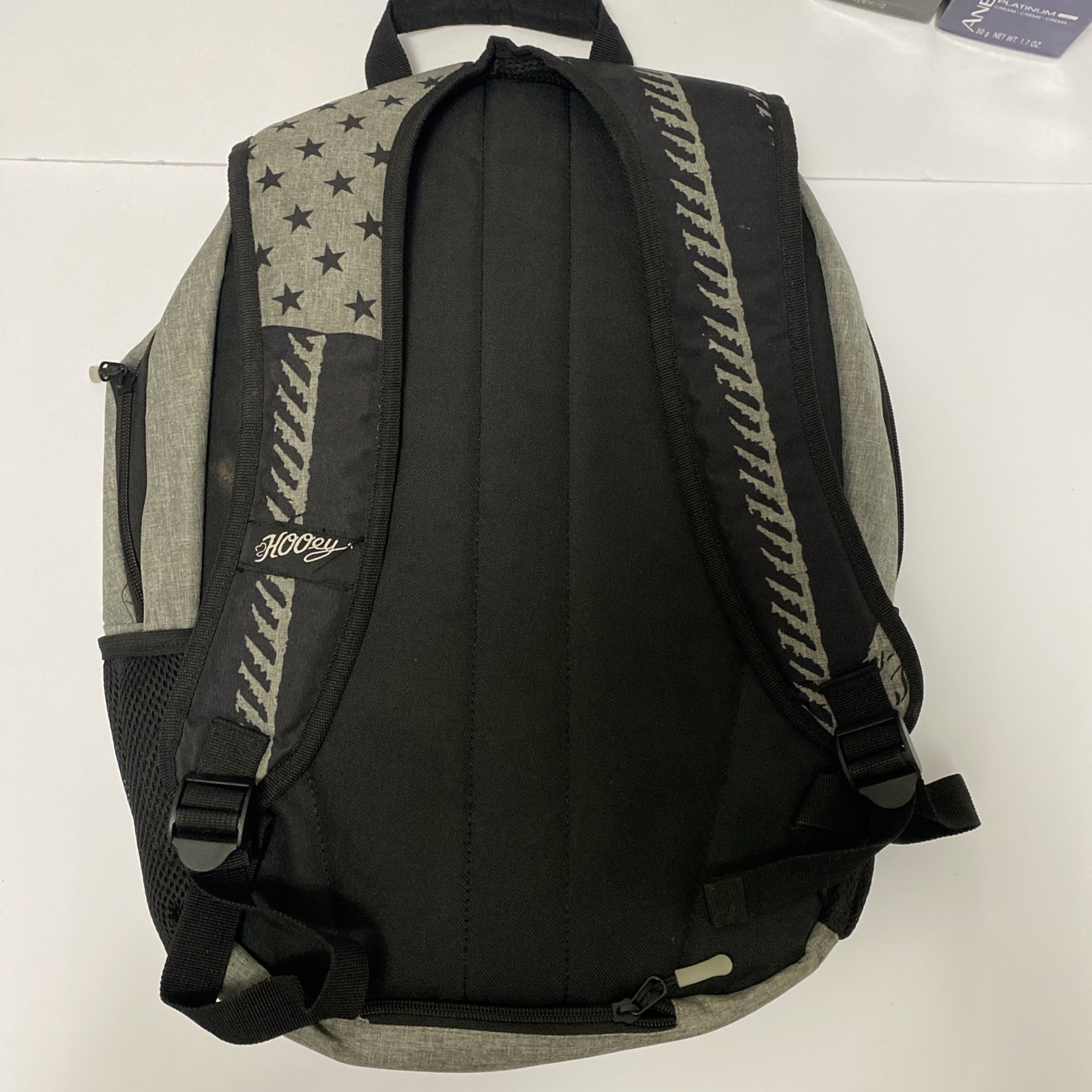 Hooey Mercantile Co American Flag Print Backpack Bag