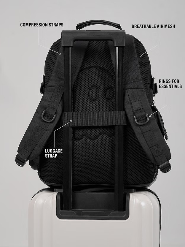 DC Batman Stealth Black Backpack Utility Gear Bag Limited Edition – Official Col