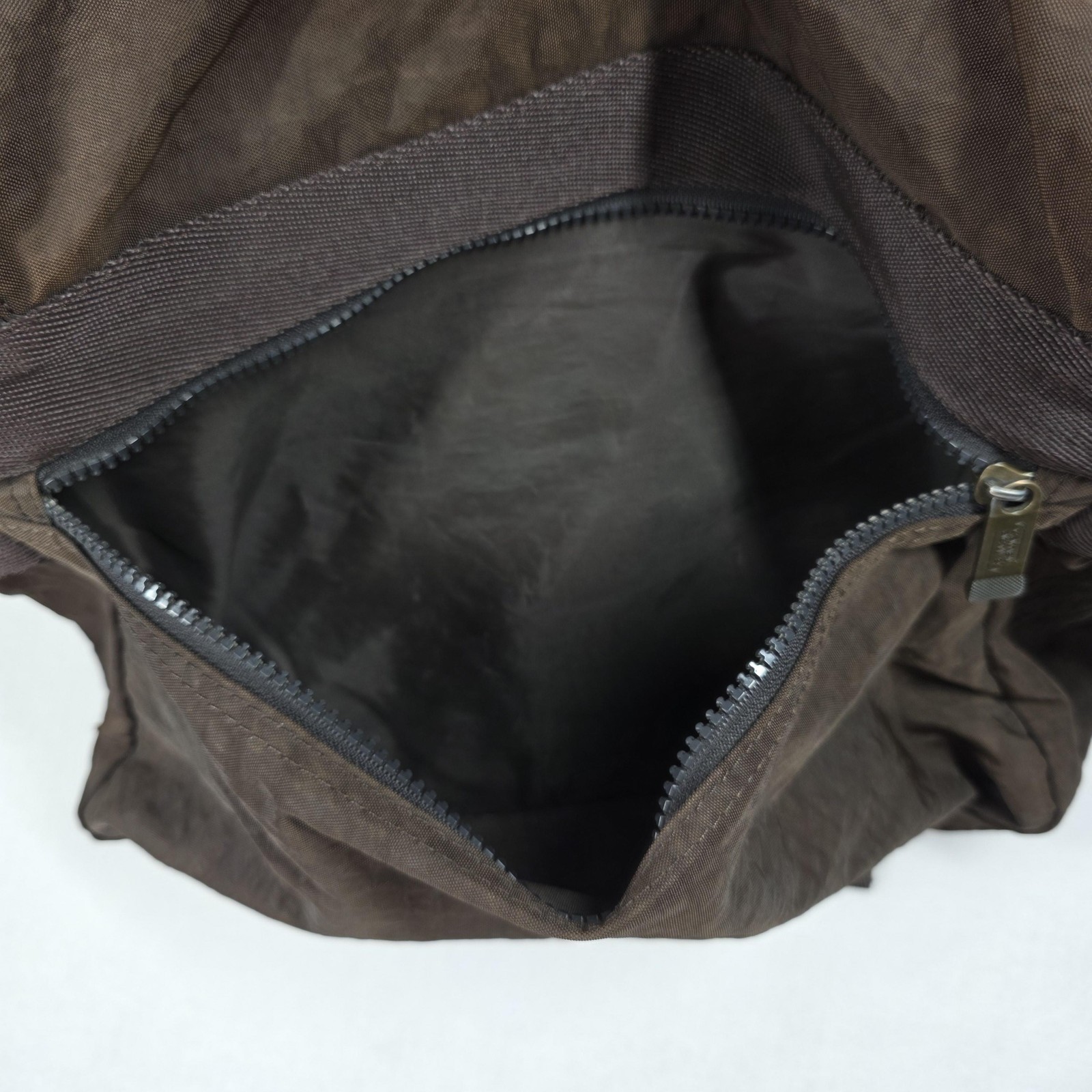 Camel Active Messenger Bag Mens Brown Nylon Crossbody Organizer Travel Commute