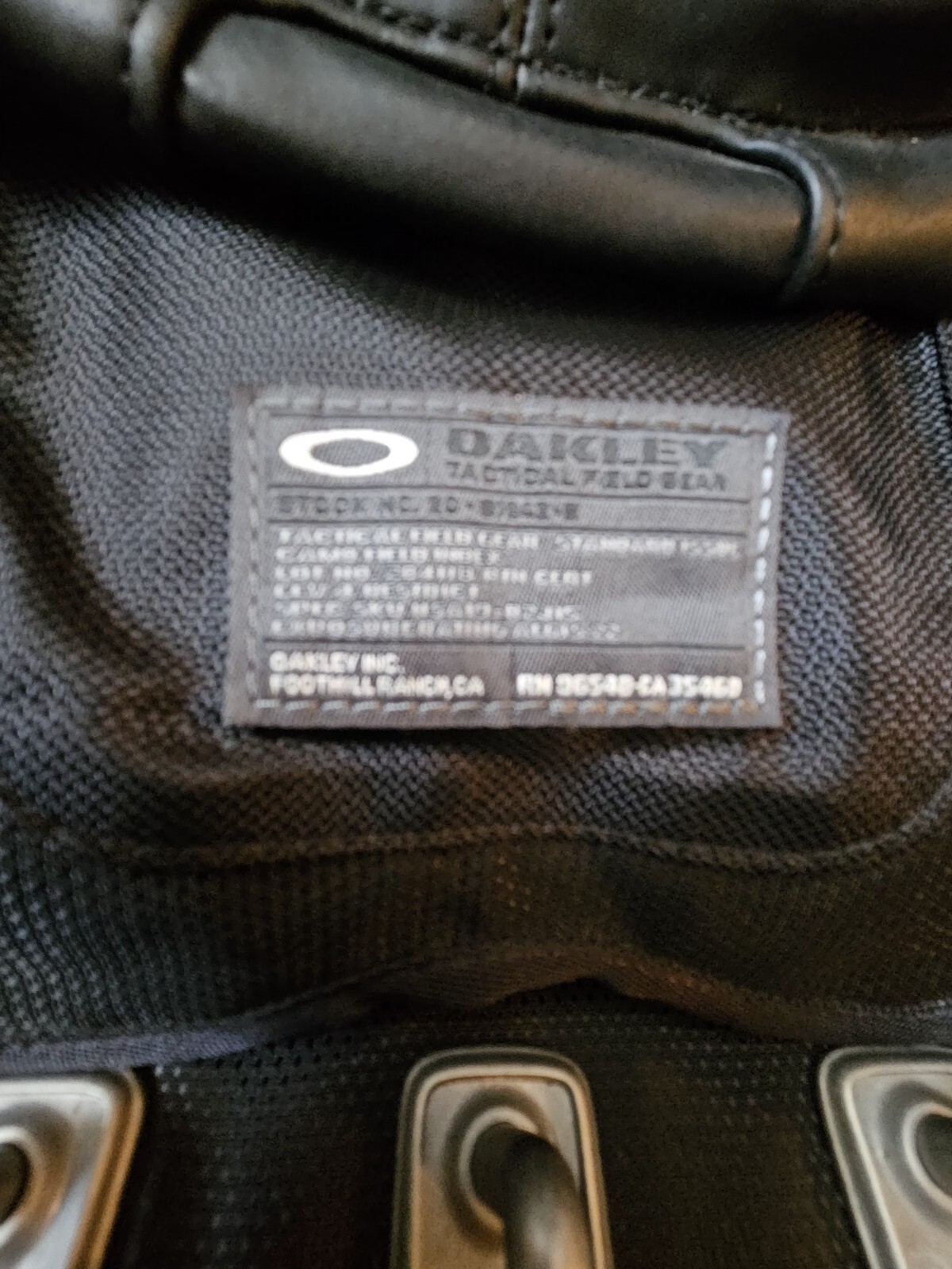 OAKLEY Kitchen Sink Backpack Stealth Black Tactical Field Gear Pack Bug Out Bag