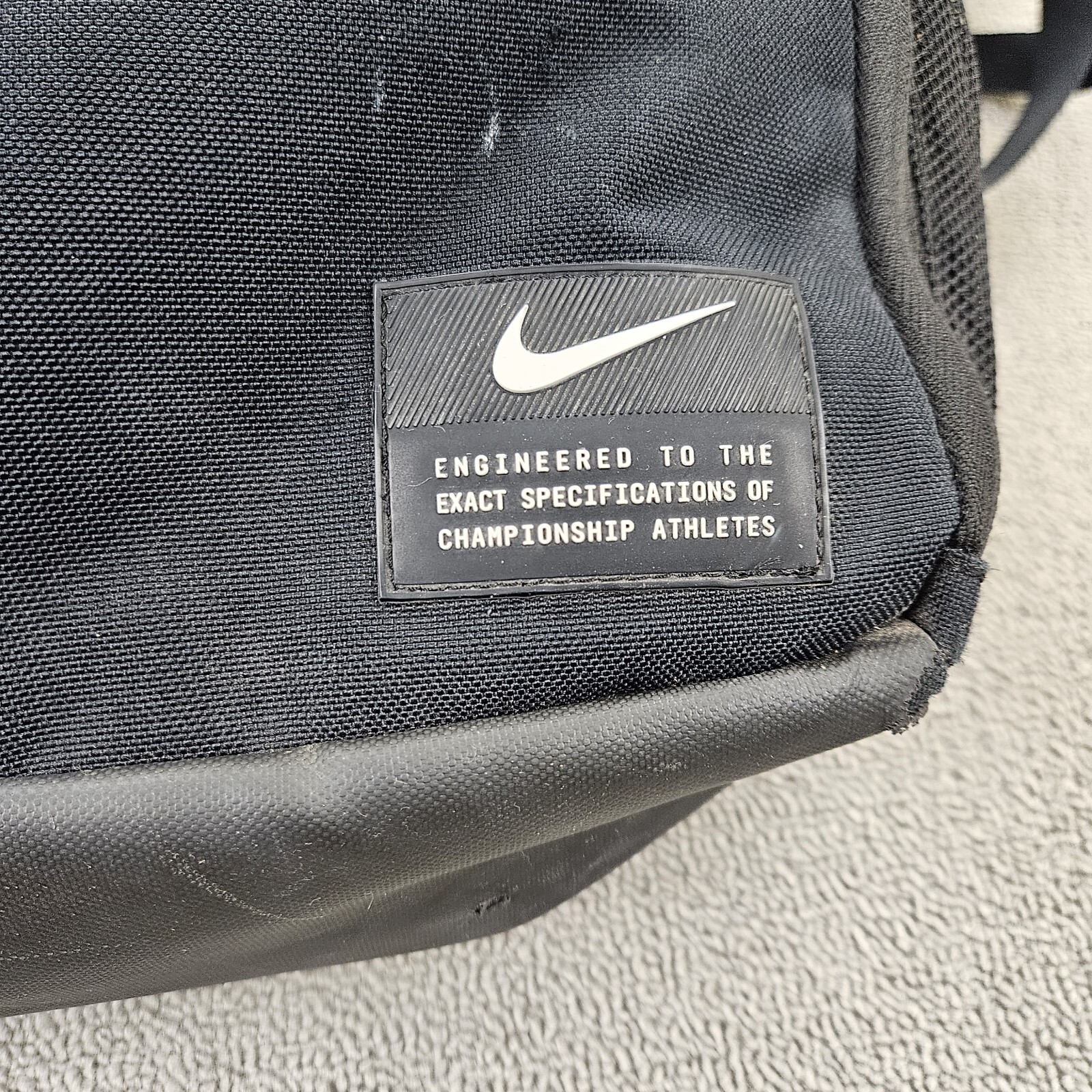 Nike Utility Heat Power Training Backpack Padded Laptop Pocket BLK Ck2674-010