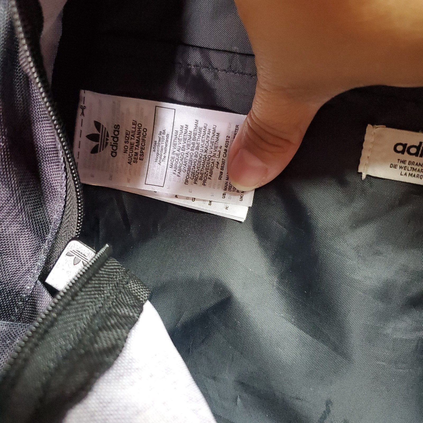 Adidas Originals Monogram Backpack Trefoil logo