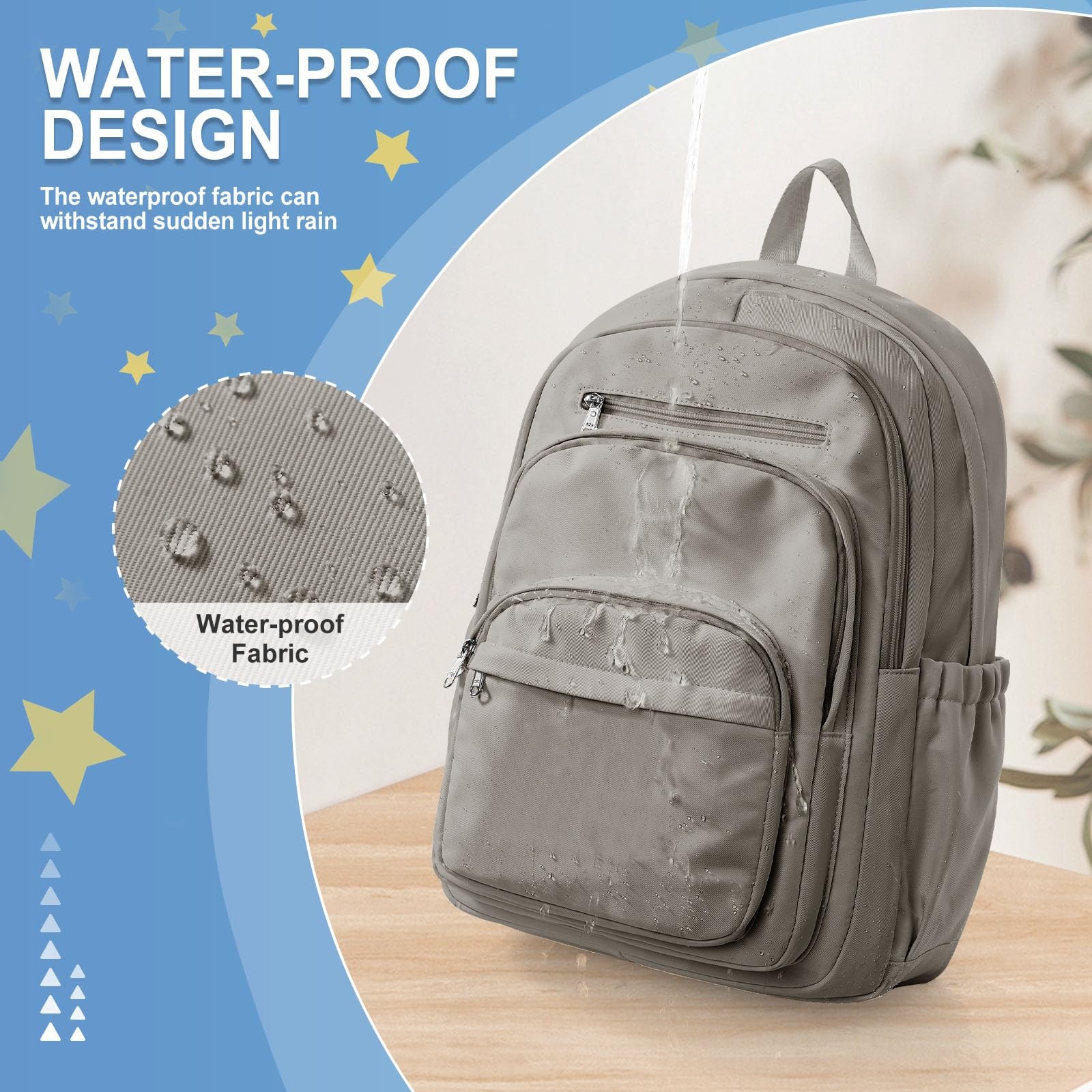 Backpack For Men, Lightweight Casual Daypack College Backpacks, Aesthetic Stu…