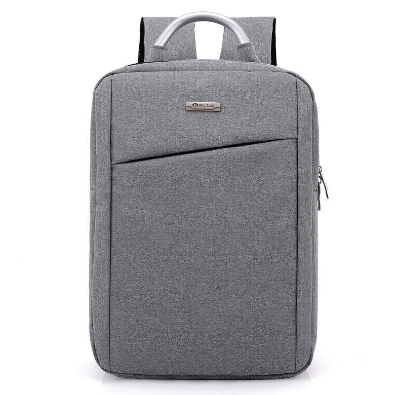 Water Resistant Backpack with Padded Comfort & Laptop Sleeve – Canvas Grey