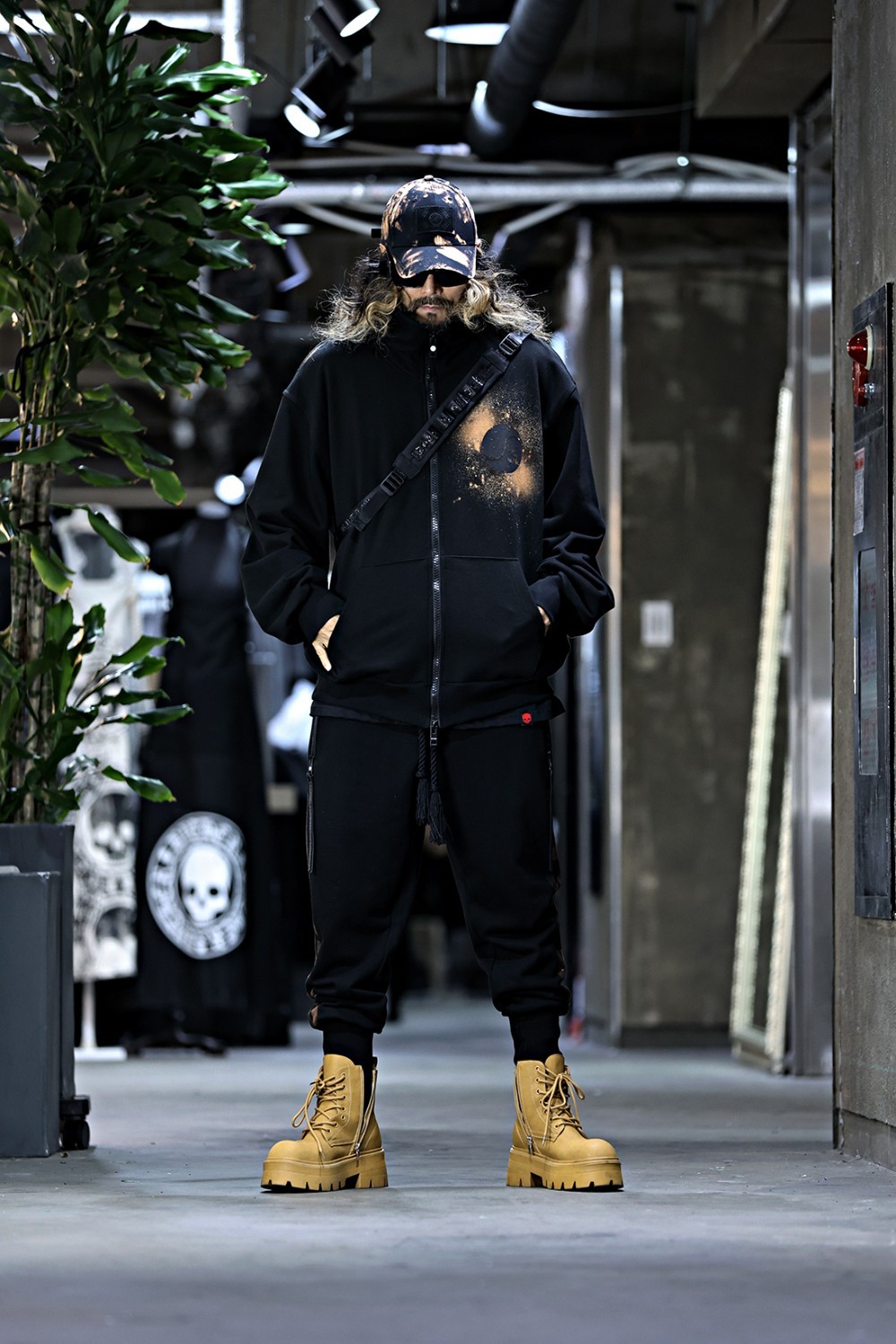ByTheR Logo Patch Hip Sack Cross Bag