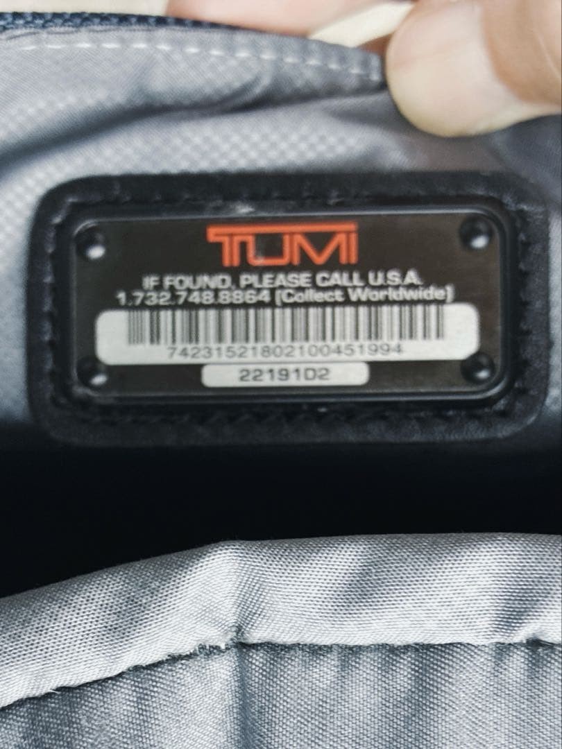 TUMI Alpha 22191D2 Hanging Travel Kit Nylon