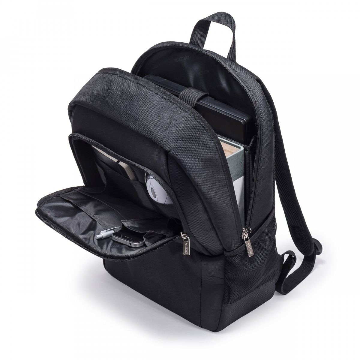 Dicota BASE 13-14.1 Polyester Black backpack – D30914RPET – 7640186418966