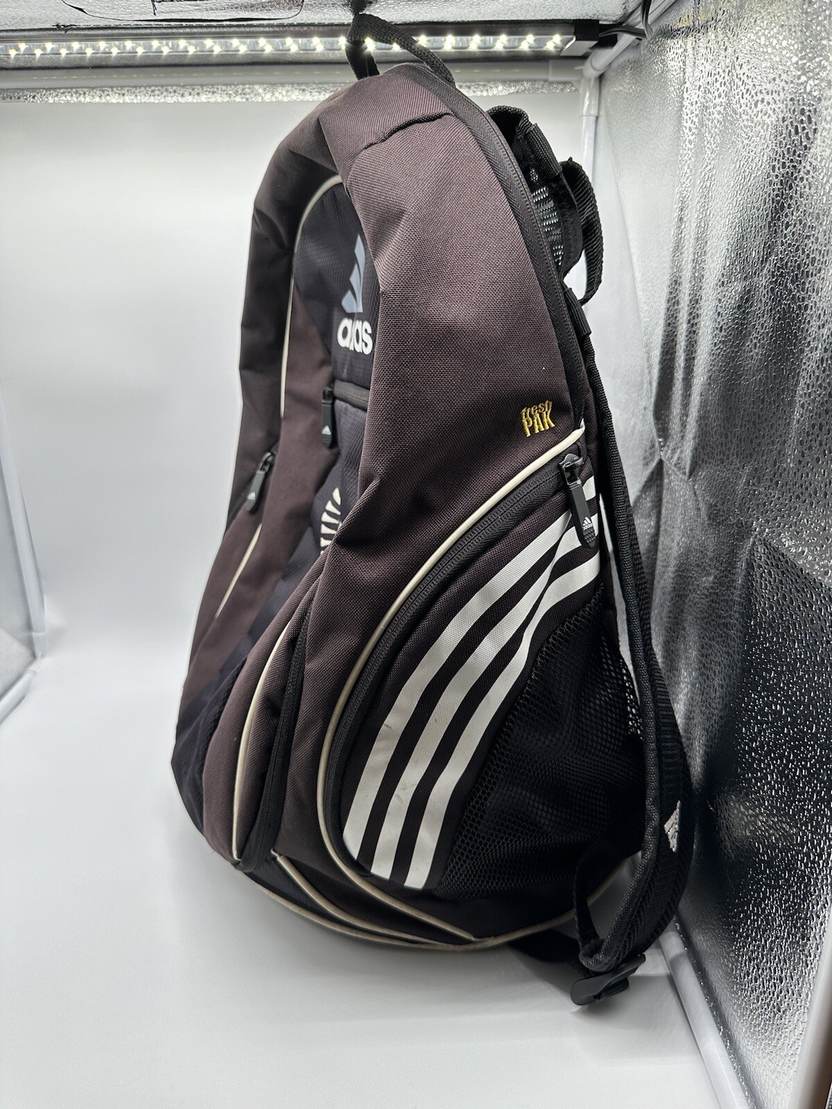 Adidas Prime Large Backpack LoadSpring Multi pocket bookbag