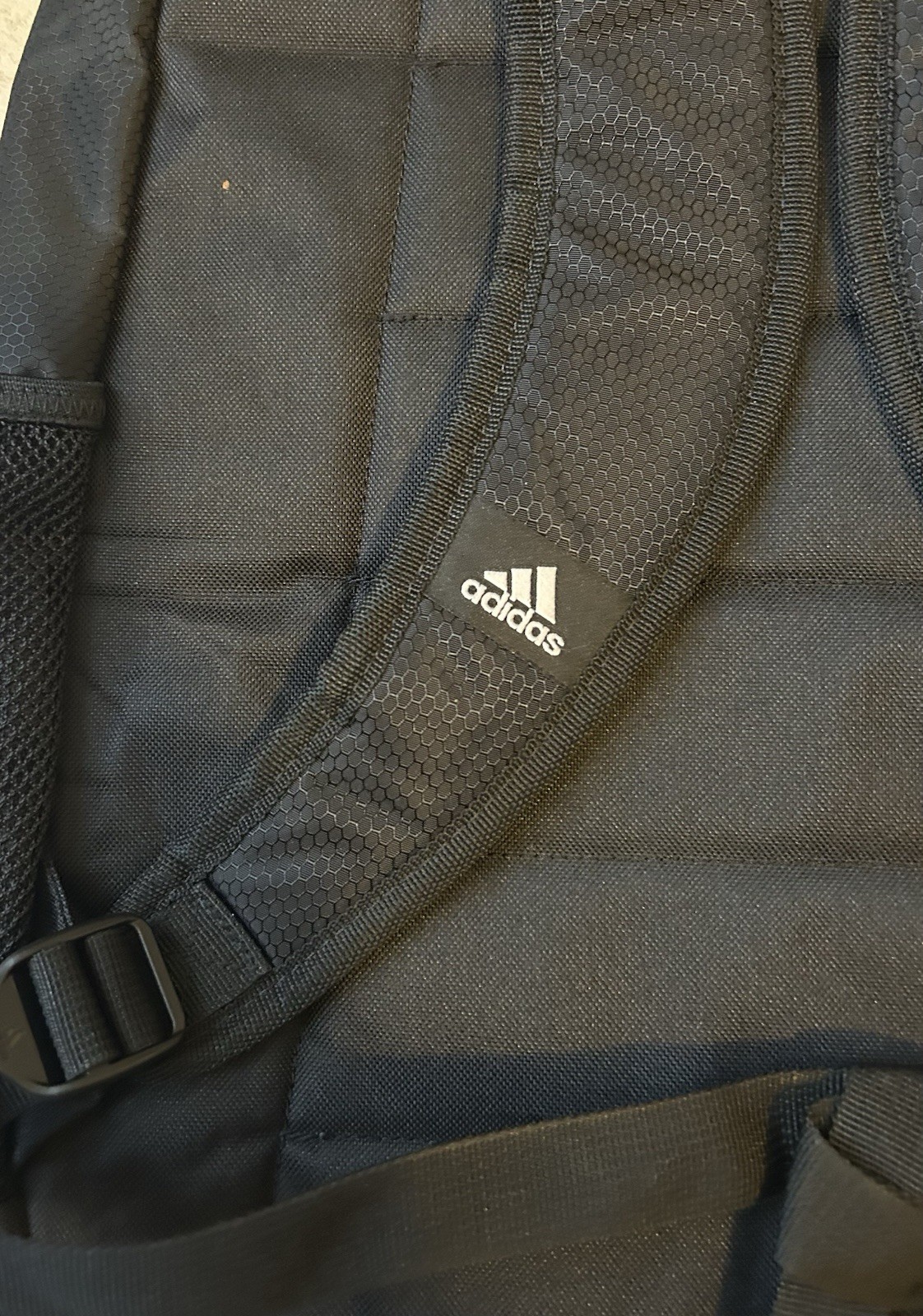Adidas Defender Backpack Black USTA Logo Athletic Gym Tennis Sports Bag