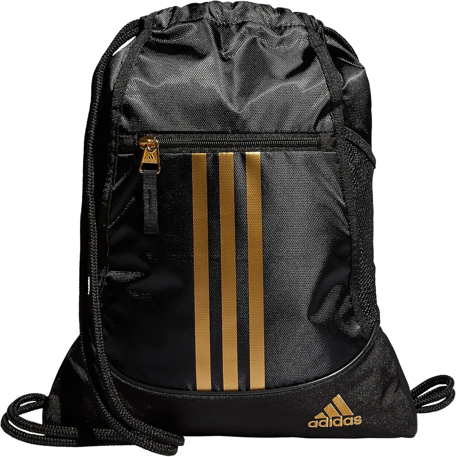Adidas Alliance II Sackpack Drawstring Black/Gold Metallic