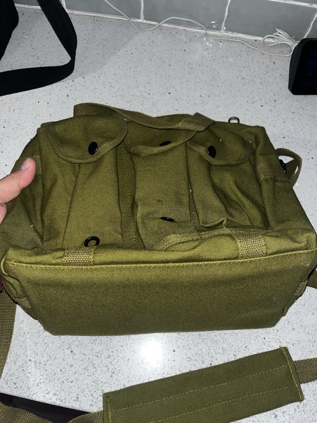 Fox Outdoor Products Mag Shooter’s Military Field Shoulder Bag OD Green Magazine