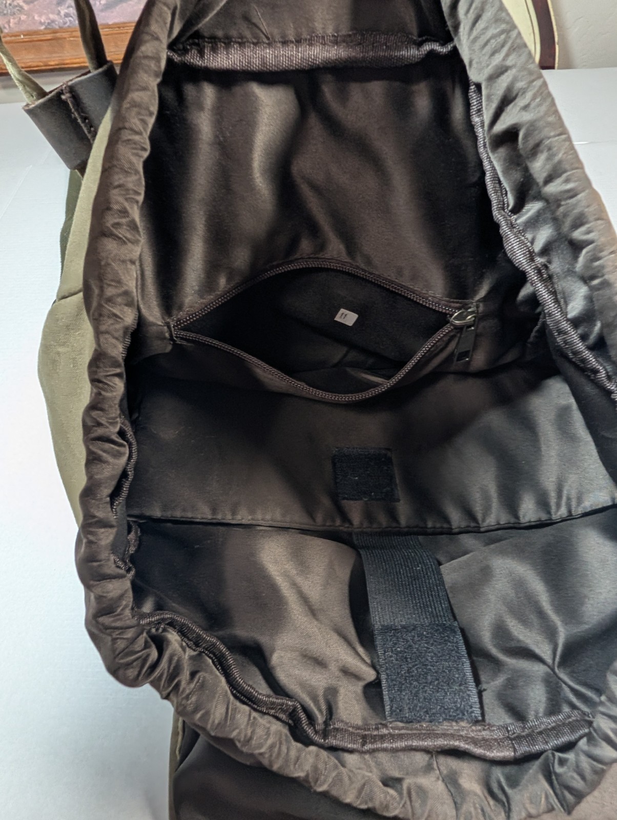 Topwolf New York Canvas Backpack Green