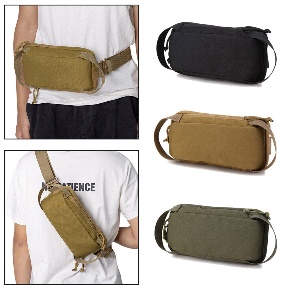 Tactical Sling Chest Pack Bag Molle Daypack Military Shoulder Bag/Molle Keychain