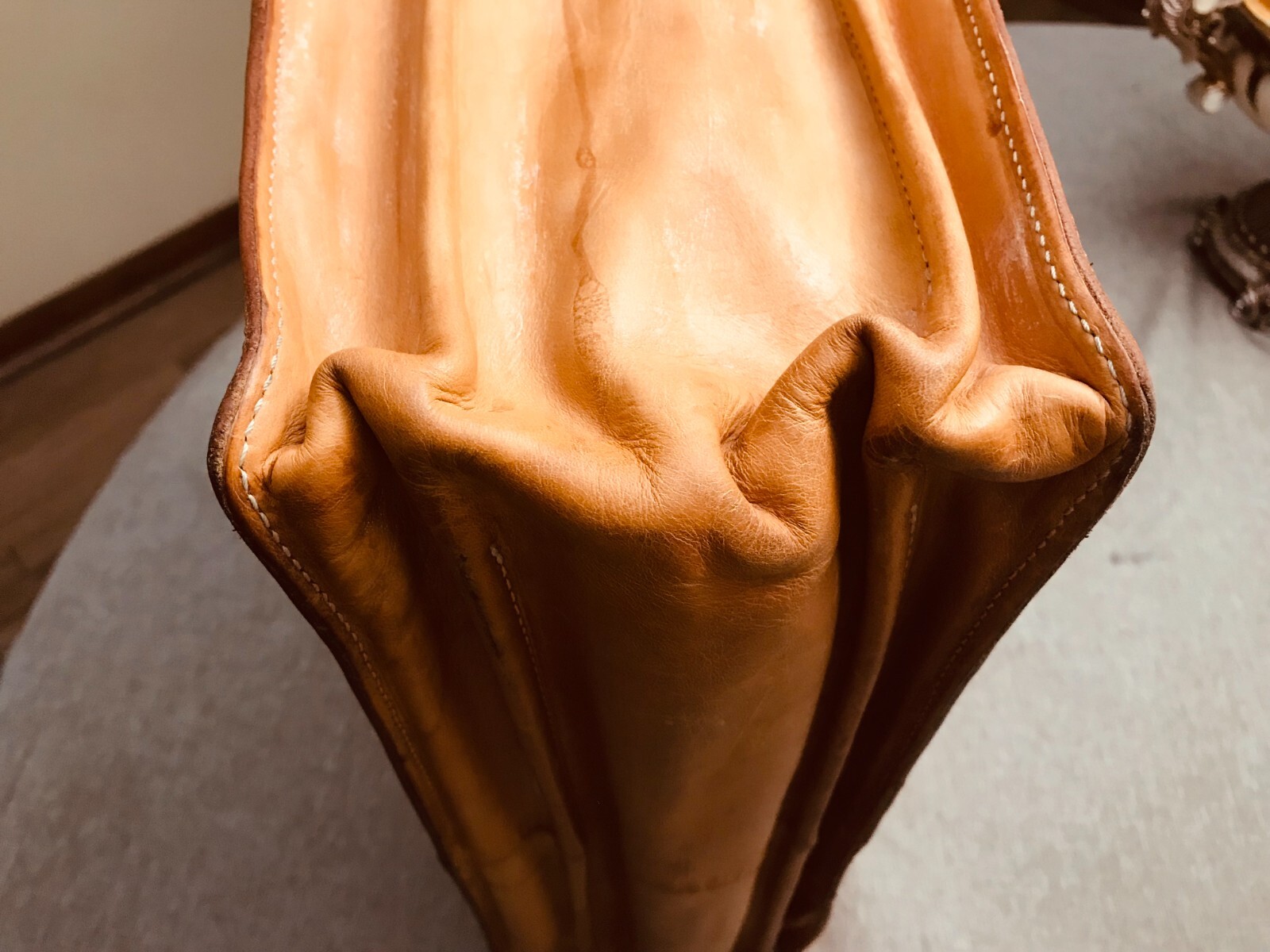 ORIGINAL BREE Tan Heavy Leather Briefcase Lawyer – Doctor Bag …. GERMANY