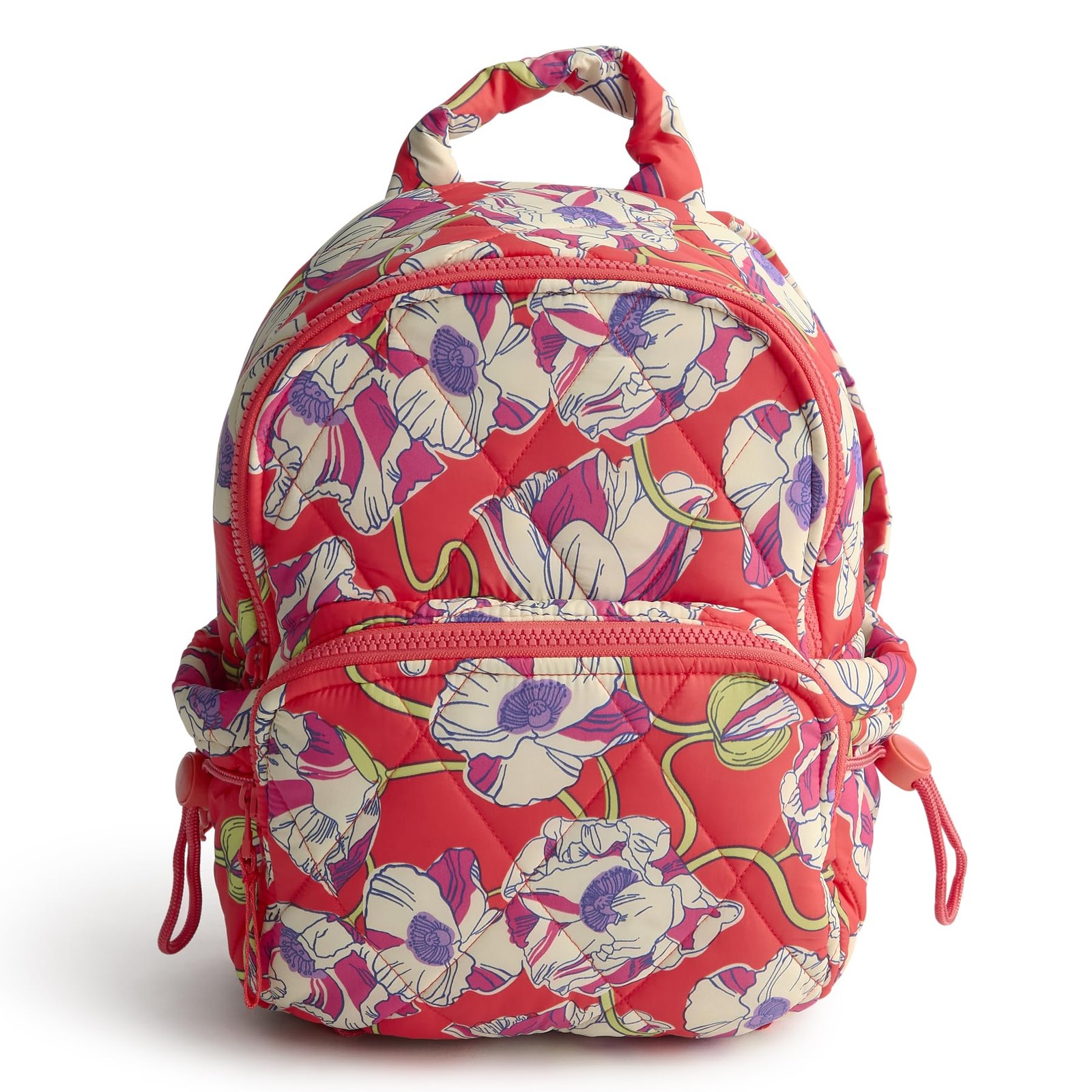 Vera Bradley Women’s Featherweight Small Banbury Backpack, Swirling Poppies, …